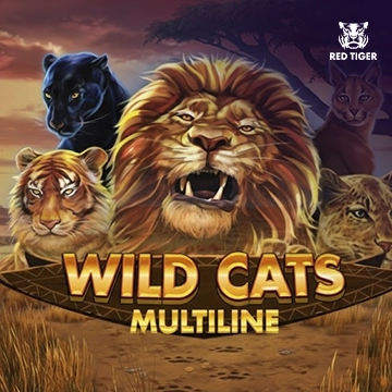 Redtiger : Wild Cats Multiline - LETSEBET77